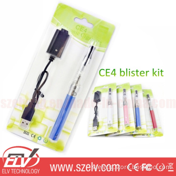 2014 Elv Hot Sell EGO CE4 Blister Pack Vaporizer, EGO CE4 Starter Kit